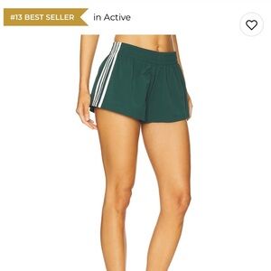 Superdown Demia Track Shorts in Green